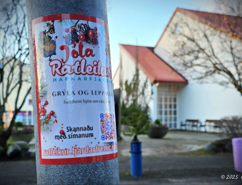 Jólaratleikurinn í miðbænum er hafinn